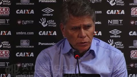 Entrevista pós-jogo: Atlético Paranaense 1x0 Fluminense - Paulo Autuori