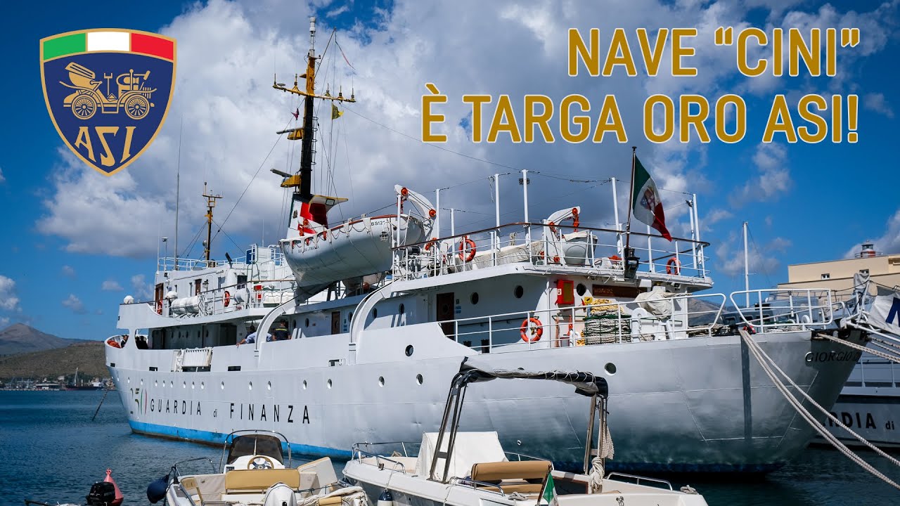 TARGA ORO ASI ALLA NAVE SCUOLA 