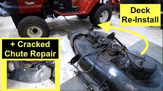 LT2000 Mower Deck Installation | Belt Replacement