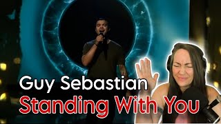 His voice is PERFECT! | Guy Sebastian - Standing With You Performance On The Voice | Reaction