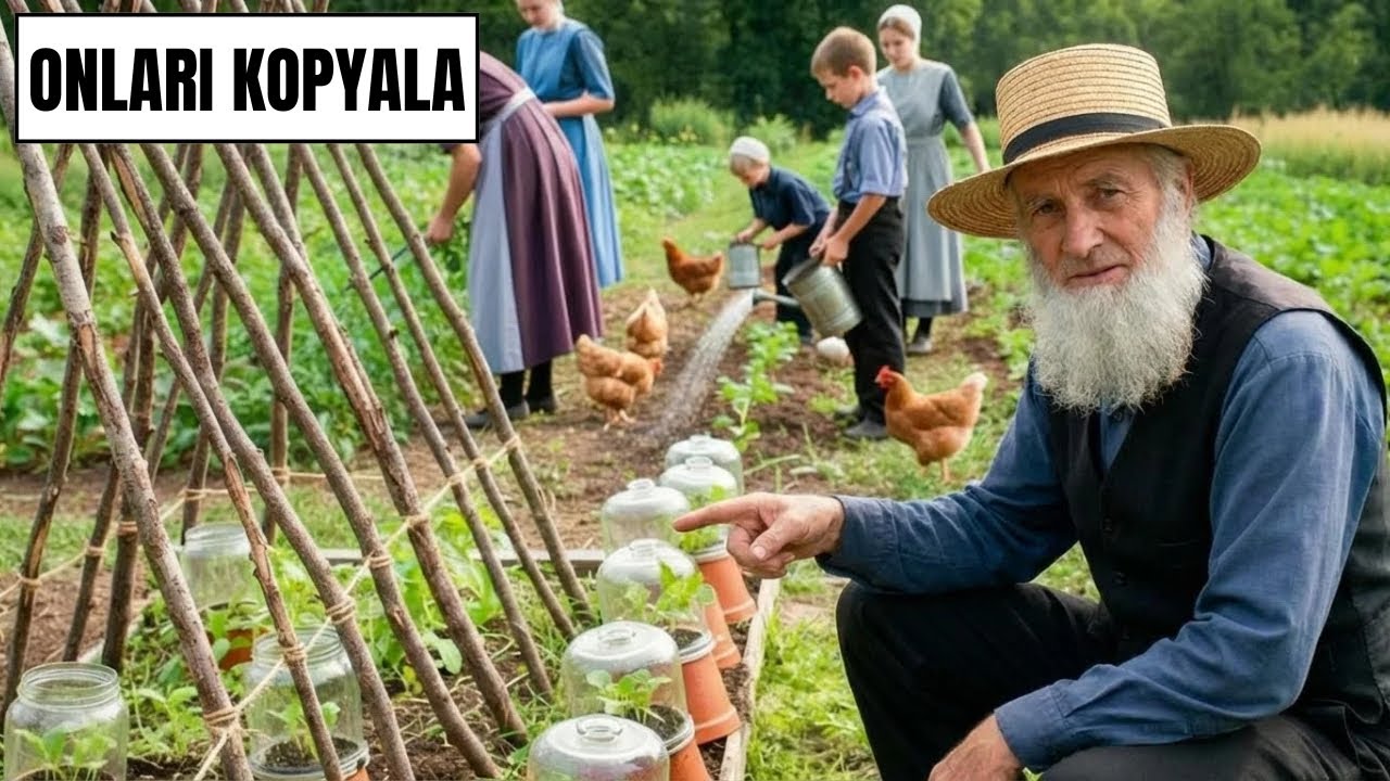 Hasadı İkiye Katlayan 20 Amish Bahçe Hilesi – Hem de Ekstra Emek Yok