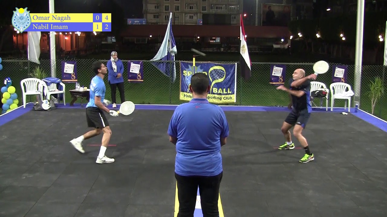 Omar Nagah vs Nabil Imam - Speedball Heliopolis Open 2017 - Men's Final