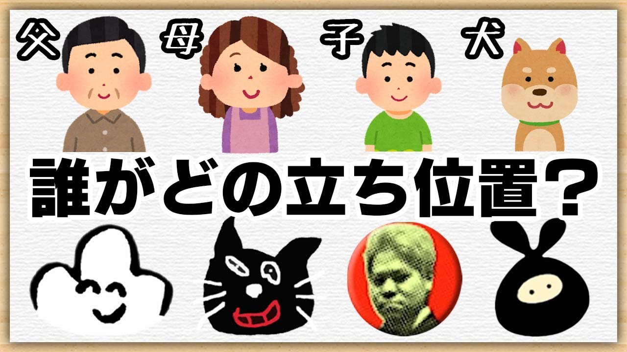 【喧嘩】自分の立ち位置！カブらず答えましょう！【最終兵器俺達】