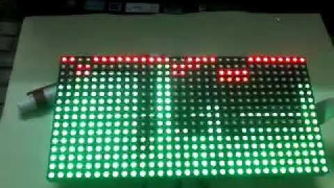 16X32RGB Music Spectrum