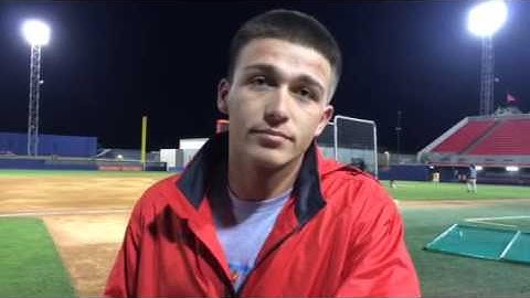 Fresno State pitcher Jordan Brink