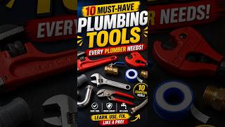 🔧 Essential Plumbing Tools Every Beginner & Pro Should Know! 🚰 💡🛠️#Plumbing #Plumber #PlumbingTools
