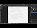 Affinity Vector Pencil Tool = ベジェ曲線の描画 フリーハンド
