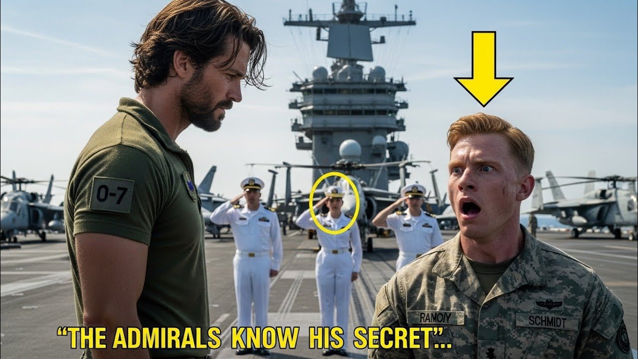 Navy SEAL Asked the Single Dad’s Rank As A Joke — Then Every Admiral On The Navy Ship Saluted Him
