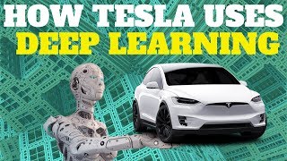 how tesla uses deep learning for it's self driving cars