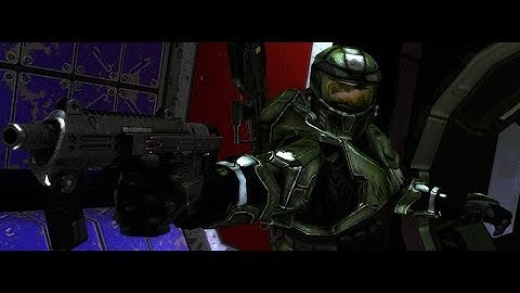 HALO SPV3 The Pillar Of Autumn Part 2 Escaping The Autumn Mod In The Description.