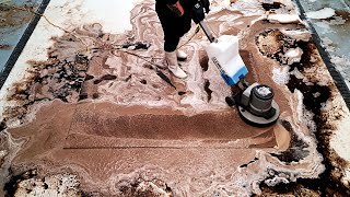 Ultra dirty carpet gets brought back to life by Seb