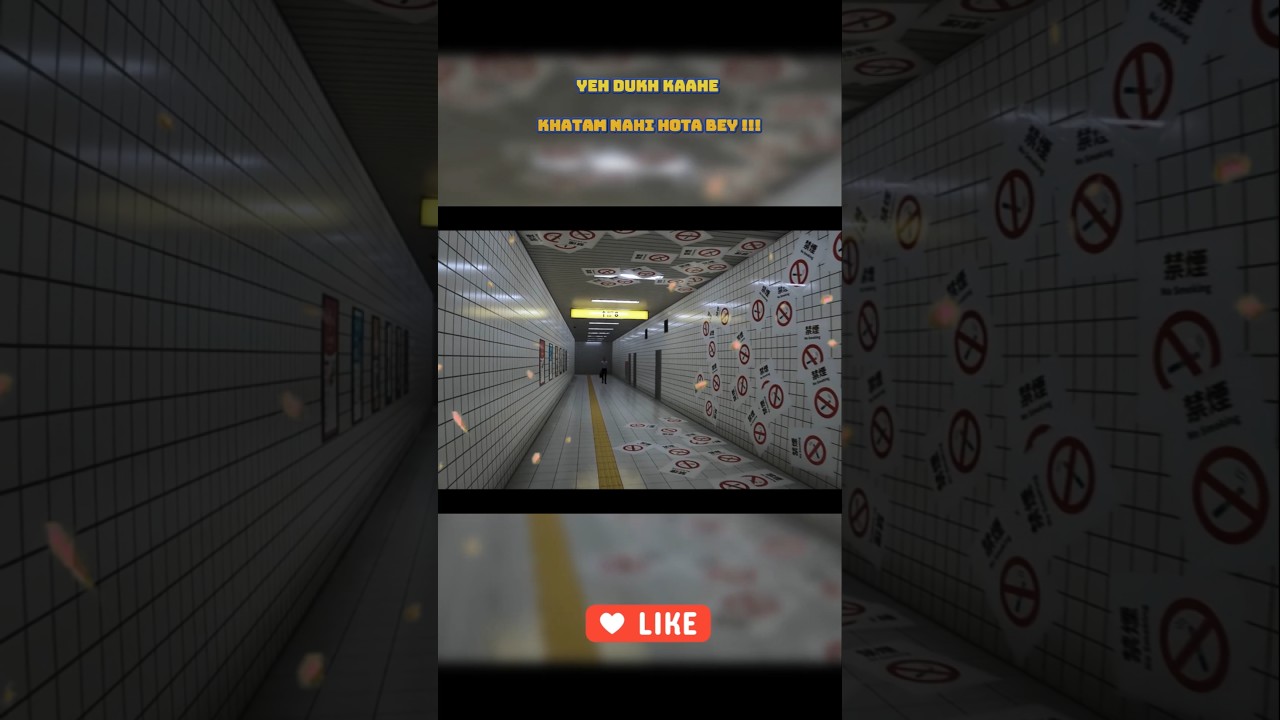 Yeh Dukh Kaahe Khatam Nahi Hota !!!#shorts #hindigaming #exit8 #horrorgame #horrorgaming