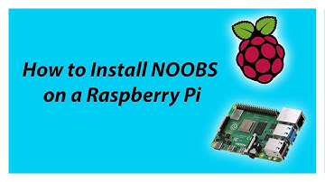 How to install Noobs on SD card for Raspberry Pi 4