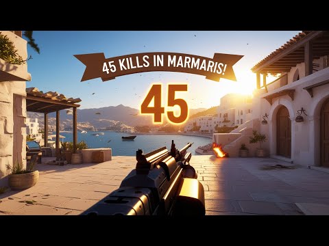 Hazmob FPS – 45 Kills Team Deathmatch Victory in Marmaris