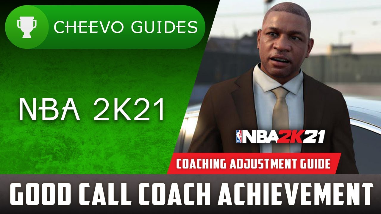 NBA 2K21 Good Call Coach Achievement / Trophy Guide **How to Make a Coaching Adjustment