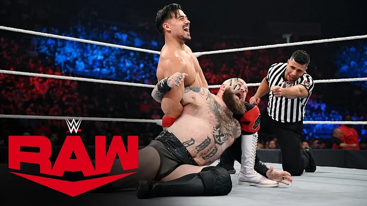 Erik vs. Angel Garza: Raw, Sept. 27, 2021