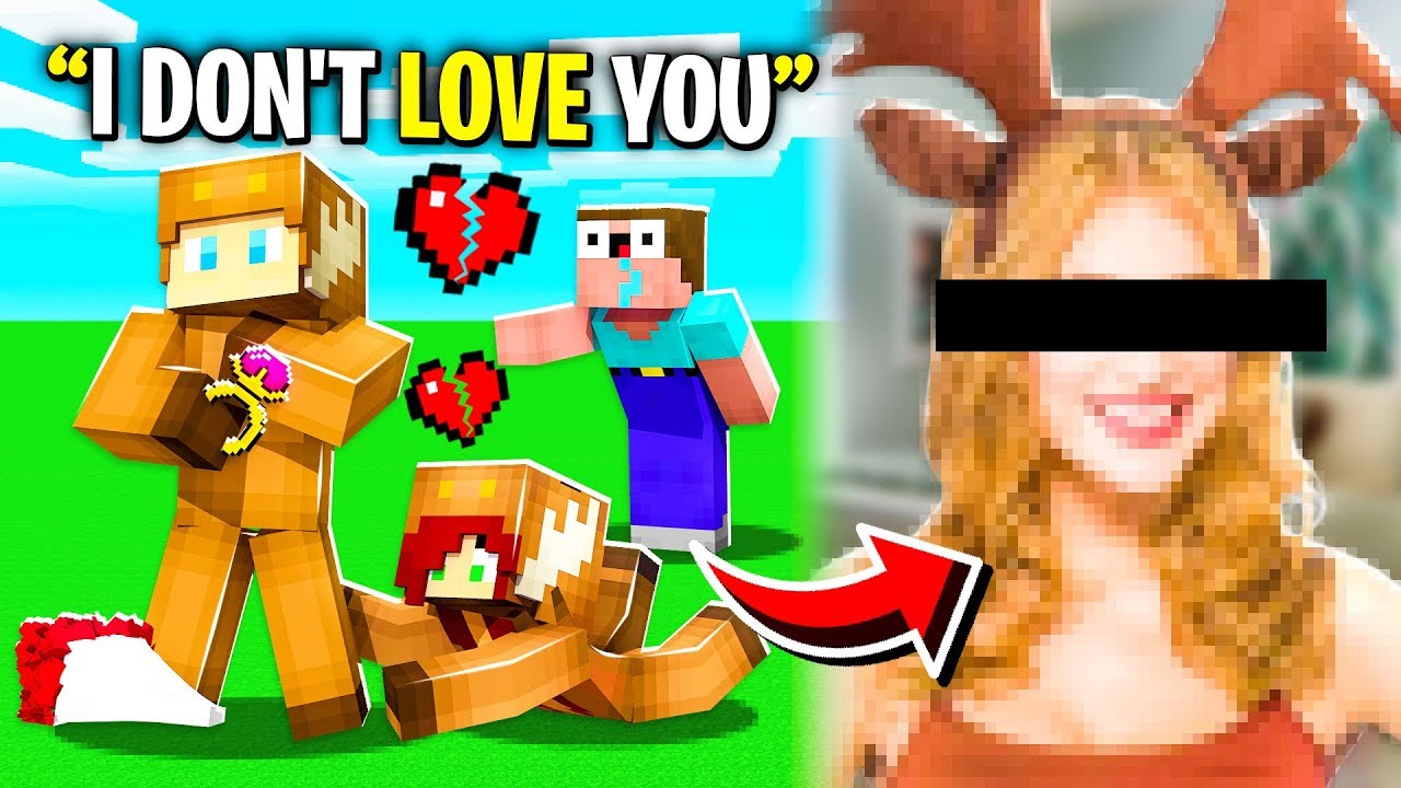 I BROKE UP with my GIRLFRIEND after FACE REVEAL on FACE CAM! (Minecraft)