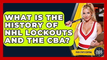 What Is The History Of NHL Lockouts And The CBA? - Puck Stats Central