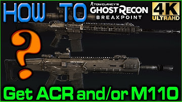 Ghost Recon Breakpoint How To get ACR or M110!  Operation Motherland  4K No Commentary