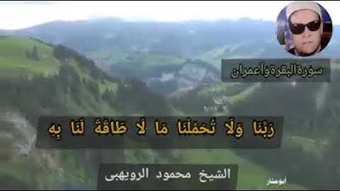 القارئ  المظلوم الشيخ محمود الرويهبي رحمه الله