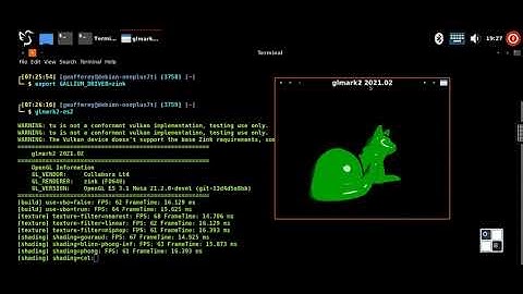 TURNIP Vulkan on KGSL in Debian Buster chroot