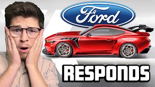 FORD RESPONDS TO MY MUSTANG GTD ORDER REQUEST