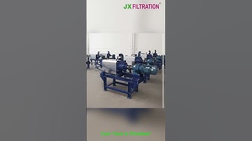 JX Filtration - Solid-liquid separator + Press machine