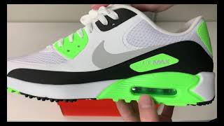 Nike Air Max 90 Golf Flash Lime Review 