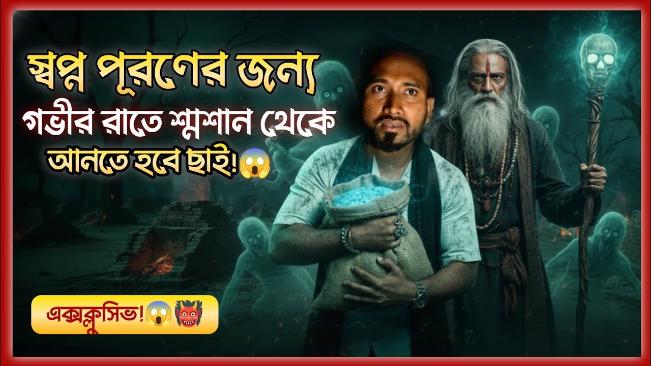 শ্মশান থেকে ছাই আনতে হবে! রাত তখন ১টা 😱 | Nana Rong 2025
