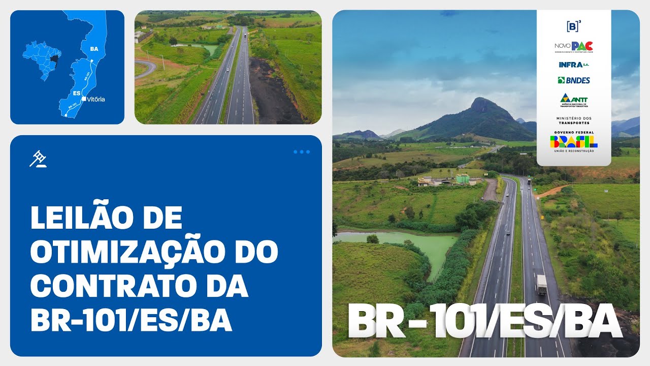 Leilão de otimização do contrato da BR-101/ES/BA