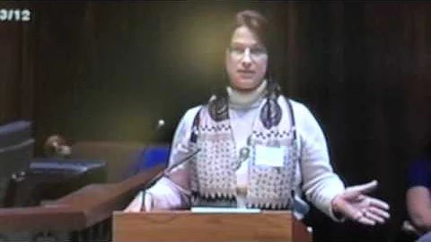 Julie Cavanaugh Bill at Indigenous Peoples Forum