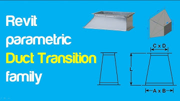 How to Create Revit Parametric Duct Transition family