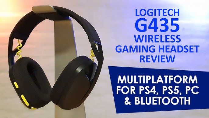 Test matos - Casque gaming Bluetooth sans fil ultra-léger G435 Logitech