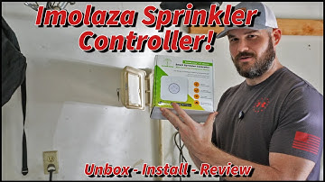 ImoLaza Smart Sprinkler Control System - Install and Review!
