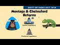 Montagu Chelmsford Reforms 1919 in Hindi | GOI Act 1919 UPSC