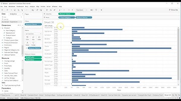 How to create Dumbbell Chart in Tableau | How to Create Dual Axis Chart