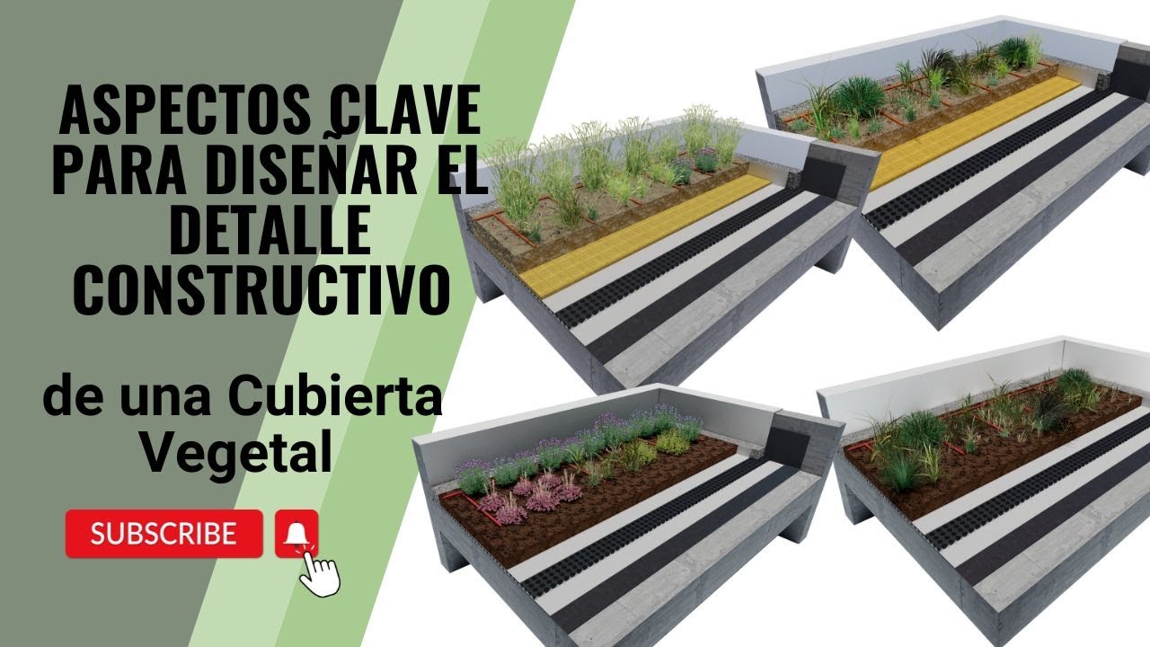 Diseño de cubiertas vegetales: 3 claves para un detalle constructivo ...