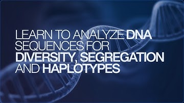 How to calculate Genetic Diversity, Segregation, and Haplotypes. A DNA barcoding analysis