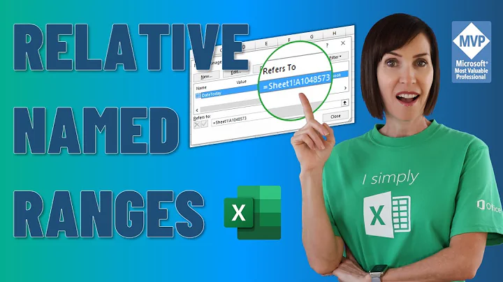 Excel Relative Named Ranges - A Secret of Excel Pro Users
