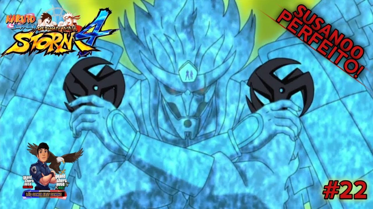 Naruto Ninja Storm 4 - Modo História Dublado - #25 - Kakashi  Sussano-o/Equipe 7 Vs Kaguya Final 
