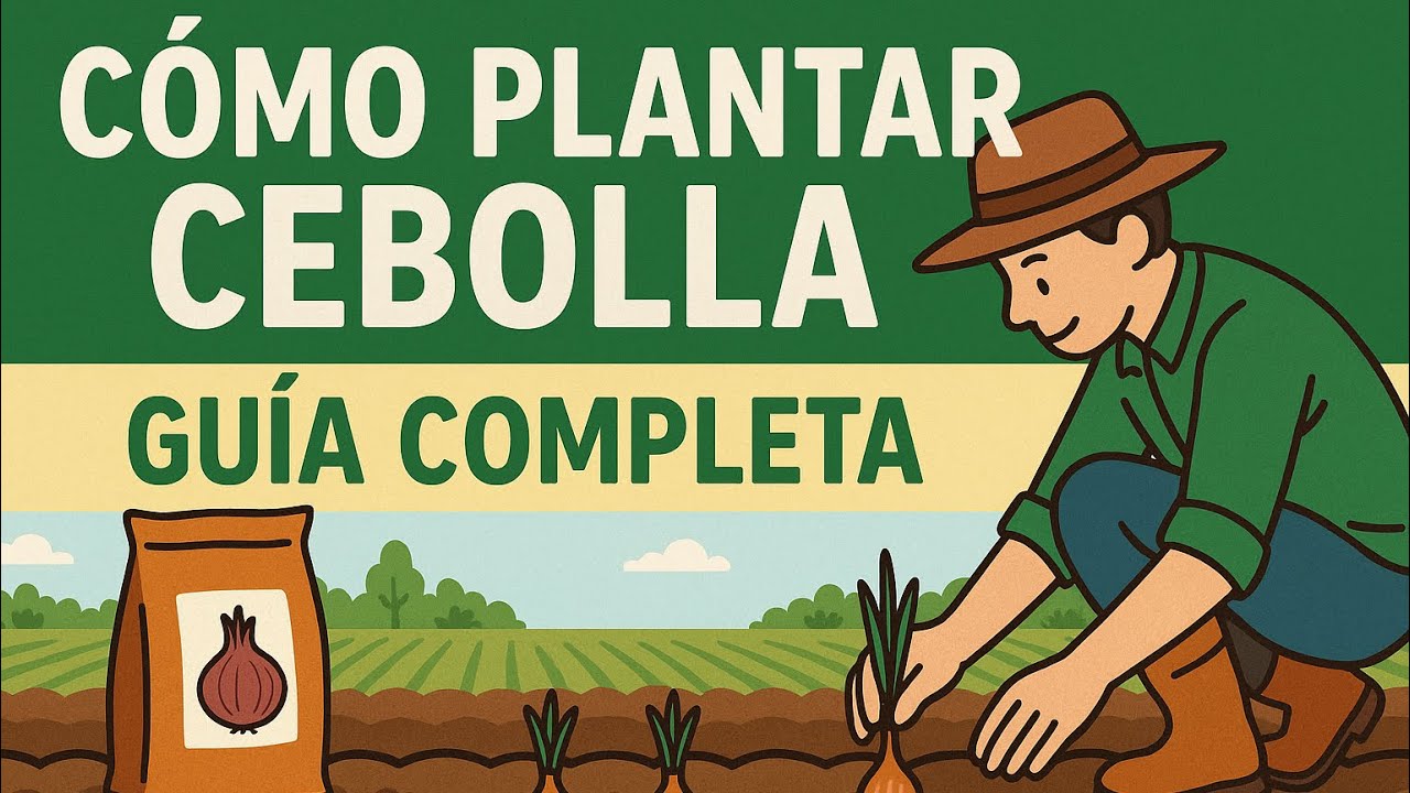 Cómo PLANTAR CEBOLLA Guía completa