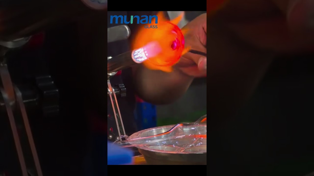 30mm+   Glassblowing burner -----Cup base production