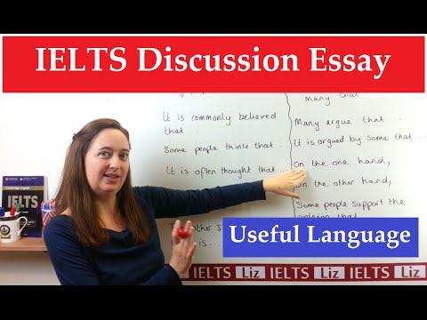 IELTS Discussion Essay: Useful Academic Expressions