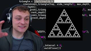 Sierpinski Triangle in C