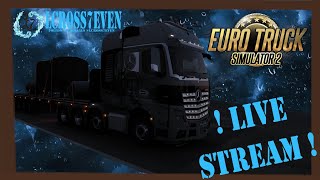 ETS 2 | Ultimate EU Map Combo | Flat Bed Haul |Live Stream | PC