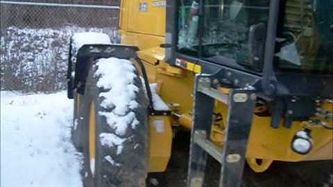 john deere 770G grader walkaround