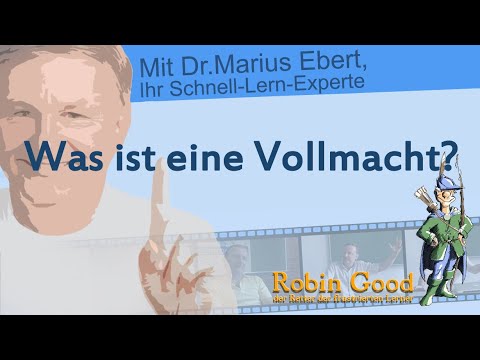 Video: Unterschied Zwischen Vormundschaft Und Vollmacht