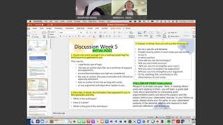 Week 5 Broadcast Writing the Rough Draft