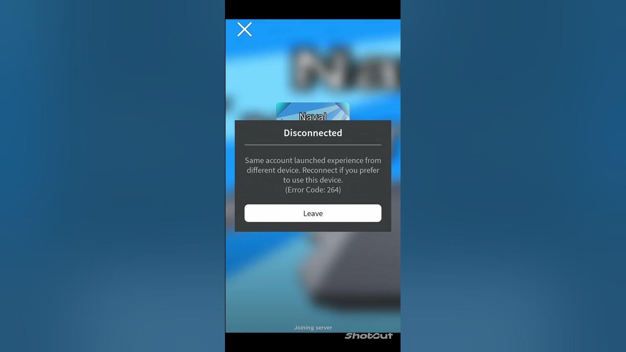 Error Code 264 R Studio