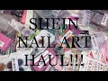 SHEIN nail art Haul #2 
(somebody stop me 🙈)